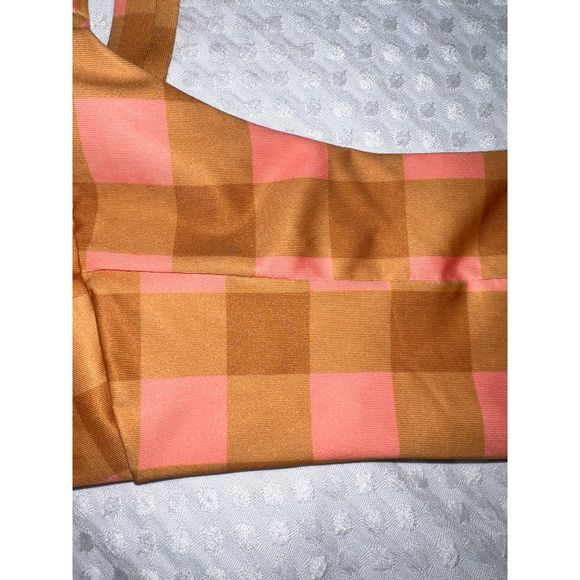 NWT L*Space X Seaesta Surf Seaside Gingham Jess Bikini Top size M - Picture 8 of 11